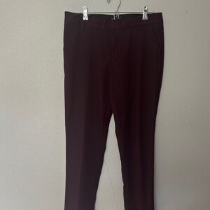 Banana Republic Women’s Dark Red Dress Pants